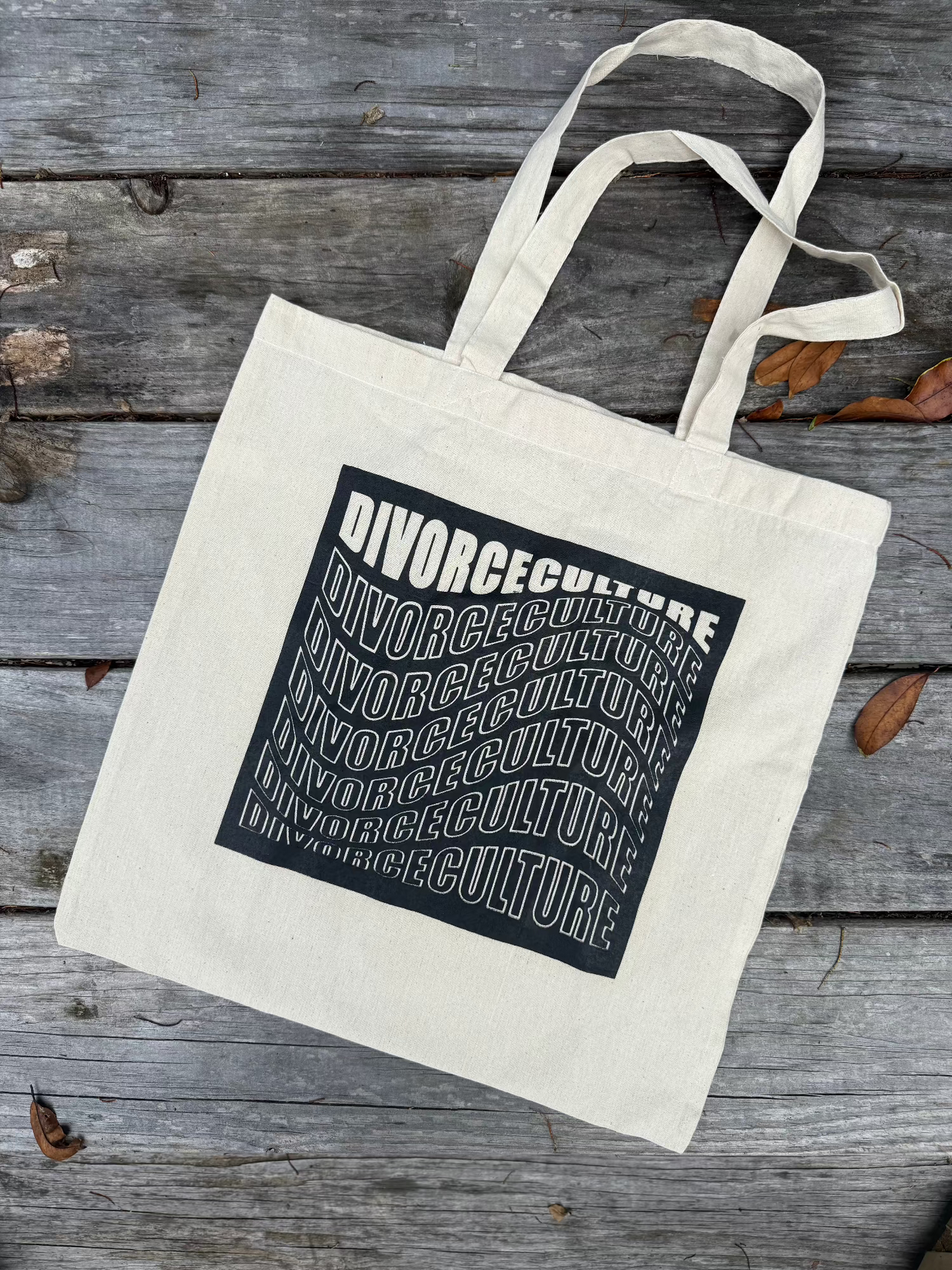 Divorce Culture Wavy Tote Bag